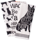 Doggy Dish Towel Set of 3