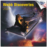 Webb Discoveries Wall Calendar 2024