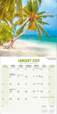 Tropical Islands Calendar 2024 by Avonside