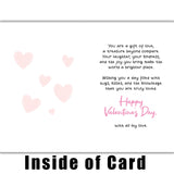 Valentine - Special Granddaughter Greeting Card