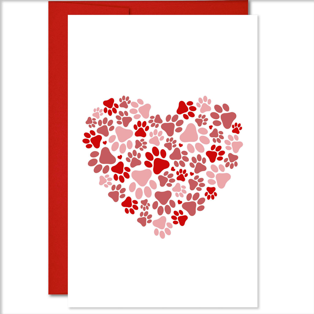 Valentine - I Choose You Dog Theme Greeting Card