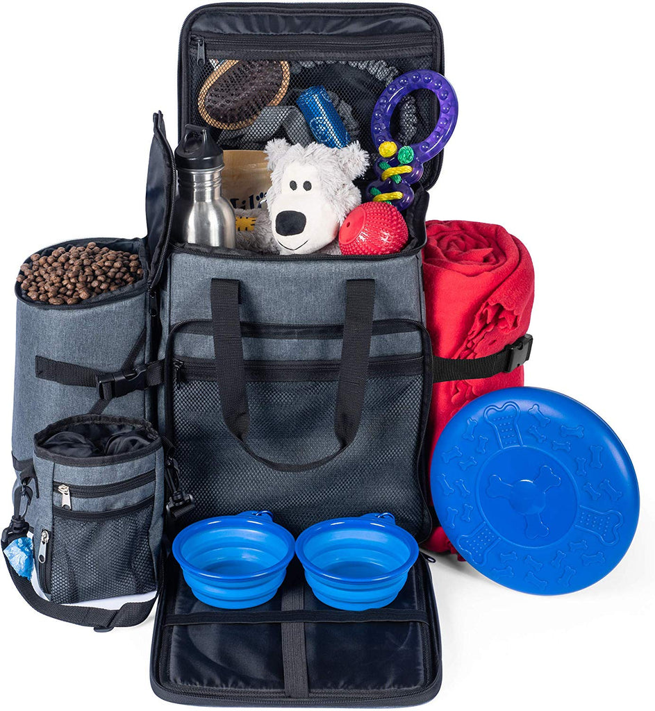 Dog Travel Bag with Accessories