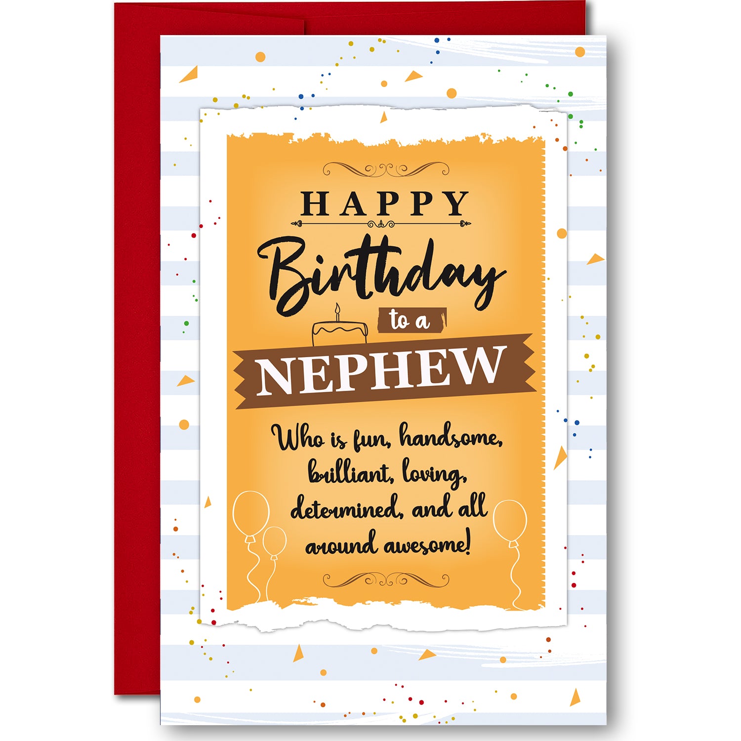 Happy Birthday Nephew Greeting Card