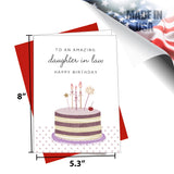 Happy Birthday Daughter in law Greeting Card