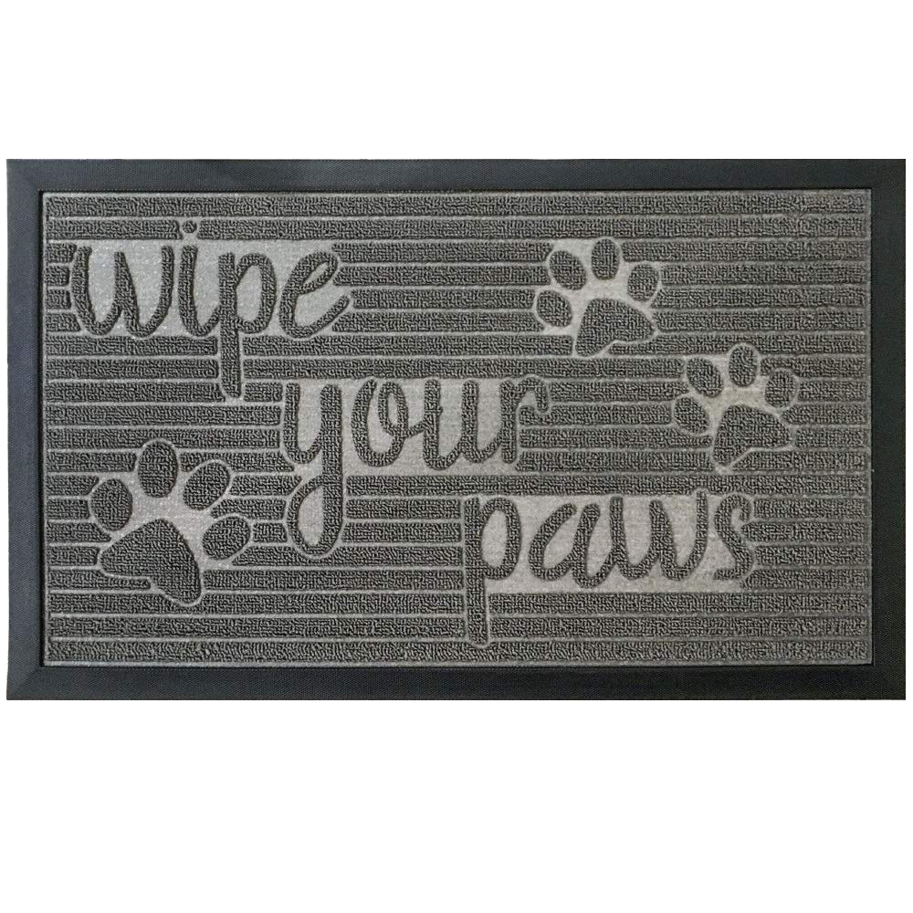 Wipe Your Paws Door Mat 29x17